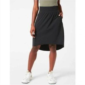 Athleta Cosmic Black High Rise Athletic Skirt XL